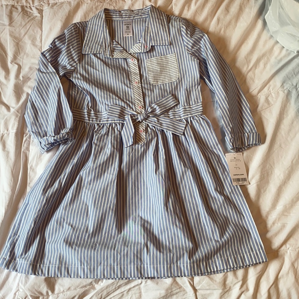 Carters Girl Striped Dress